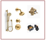 New Kohler 2MB Purist Cross Handle Shower System 1.75 Gpm A1. Fixed Price $1749.00.