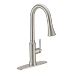 Proflo PFXC5811ZBN Hopkins Single Hole Pull-down Kitchen Faucet, Brushed Nickel. Fixed Price $172.47.