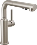 Kitchen Remodel Faucet - Delta Daneri Pull Out Sprayer Brushed Nickel. Fixed Price $259.99.