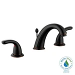 Glacier Bay 67364W-6A27D Builders 8" 2-HANDLE Bathroom Faucet In Bronze. Fixed Price $81.95.