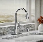 Kohler Easmor Single-handle Pull Down Sprayer Chrome Kitchen Faucet R30573-SD-CP. Fixed Price $164.99.