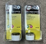 Danco 36415B Universal Dual Thread Aerator - White Lot Of 2. Fixed Price $14.99.