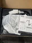 Danze Parma D402059 2-HANDLE High Arc Centerset Chrome Kitchen Faucet Sprayer. Fixed Price $175.00.