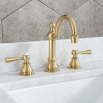 Water Creation 2-HANDLE High Arc Lavatory Faucet F2-0012-06. Fixed Price $60.00.