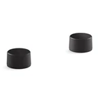 Kohler K-77990-8-BL Components Deck-mount Bath Faucet Handles, Matte Black. Fixed Price $229.00.