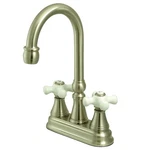 Kingston Brass KS249.PX Governor 1.8 Gpm Standard Bar Faucet - Nickel. Fixed Price $204.72.