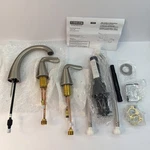 Delta 35840LF-SP Arvo Widespread Bathroom Faucet 2L- Brushed Nickel. Fixed Price $90.00.