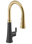 Kohler K-23766-BMB Kitchen Sink Faucet,matte Black Moderne Brass *read*. Fixed Price $389.99.