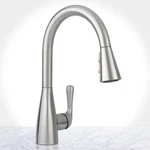 Miseno MNO335 1.75 Gpm Hole Kitchen Faucet - Stainless Steel. Fixed Price $185.30.