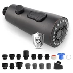 Ifealclear Unversal Metal Kitchen Faucet Head Replacement, 3 Modes Pull Down .... Fixed Price $39.51.