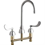 Chicago Faucets 786-E35ABCP Concealed Hot & Cold Water Sink. Fixed Price $316.53.