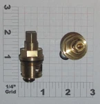 Hot & Cold Ceramic Disc Sterling 05050 Stem For Lav Kitchen Faucets. Fixed Price $15.99.