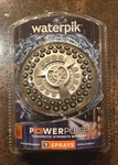 Waterpik YAT-939E 9-SPRAY 4.5 Inch Adjustable Shower Head Brushed Nickel. Fixed Price $27.49.