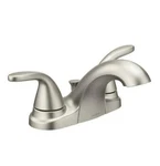 Moen Adler 84603SRN Two-handle Bathroom Faucet Spot Resist Brushed Nickel. Fixed Price $44.95.