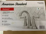 American Standard Rumson 4" 2-HANDLE Centerset Bath Faucet Brushed Nickel. Fixed Price $30.00.