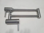 Delta 1165LF-SS-CONTEMPORARY Wall Mounted Pot Filler Stainless Steel- Nob. Fixed Price $445.00.