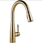 Delta Essa Pull-down Kitchen Faucet Model 9113-CZ-DST Champagne Bronze Finish. Fixed Price $249.95.