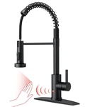 Forious Touchless Kitchen Faucet Model FF0024B-GY Matte Black Sensor. Fixed Price $179.99.