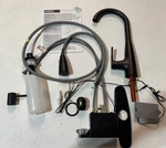 Moen Sleek Motionsense Touchless Kitchen Faucet 7864EWBL Matte Black. Fixed Price $189.99.