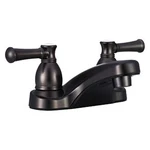 Dura Designer Plastic Venetian Bronze Low-arc Lavatory Faucet Levers Handles. Fixed Price $44.13.