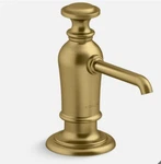 Kohler Artifacts K-35759-2MB Kitchen Counter Sink Soap Dispenser Moderne Brass. Fixed Price $121.60.