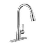 Glacier Bay Sadira Touchless Pull-down Sprayer Kitchen Faucet Stainless. Fixed Price $76.96.
