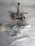 Moen 84003SRN Bathroom Faucet Centerset Spot Resist Brushed Nickel. Fixed Price $58.00.