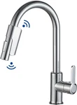 2-SENSOR Touchless Kitchen Faucet Pull Down Sprayer Chrome Temp Control TS-6102C. Fixed Price $119.99.