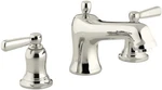 Kohler K-T10592-4-SN Bancroft Roman Tub Filler, Polished Nickel*read*. Fixed Price $383.99.
