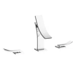 Santec 9920CU Widespread Lavatory Faucet W/handles Pop Up Drain Chrome. Fixed Price $300.00.