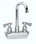 Krowne 14-402L 8.5" Gooseneck Spout Faucet 4" Center Wall Mount Low Lead. Fixed Price $155.65.