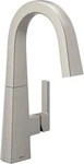 Moen Nio Bar Faucet Spot Resist Stainless One-handle S55005SRS Kitchen Sink. Fixed Price $249.99.