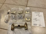 Kingston Brass CC2132 Vintage Wall Mount Tub Faucet Body With Riser Adapter. Fixed Price $89.95.