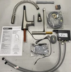 Moen Sinema Spot Resist Single-handle Touchless Kitchen Faucet S5235EWSRS. Fixed Price $679.93.
