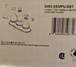 Delta 2593-SSMPU-DST Linden 2-HANDLE Centerset Bathroom Faucet Stainless. Fixed Price $99.99.