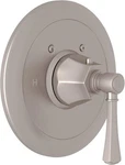 Rohl Italian Bath Trim Thermostatic Shower Valve W/ Metal Lever Satin Nickel. Fixed Price $329.80.