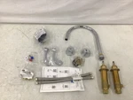 Zurn Z831C4-XL-FC Gooseneck Kitchen/bathroom Faucet. Fixed Price $70.00.