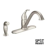 Moen 7840SRS Camerist Standard Kitchen Faucet W Side Spray Spot Resist Stainless. Fixed Price $134.99.