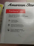 American Standard Fairbury 2S Pull Down Kitchen Faucet Stainless Steel. Fixed Price $56.69.