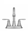 Glacier Bay Sadira 4 In Centerset High-arc Bathroom Faucet Brushed Nickel. Fixed Price $34.99.