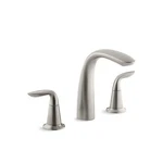 T5323-4-BN Kohler Refinia Vibrant 2-HANDLE Bathtub Faucet Brushed Nickel. Fixed Price $329.00.
