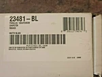 Kohler Parallel K-23481-BL Brass Escutcheon In Matte Black. Fixed Price $31.99.