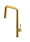 Vigo Parsons VG02031MG Faucet Matte Brushed Gold Single Handle Pull-down Sprayer. Fixed Price $109.00.
