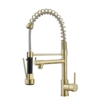 Commercial Kitchen Faucet With Pull Down Sprayer Handle Single Lever. Fixed Price $159.99.