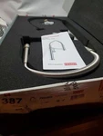 Franke FF4480 Pescara Pull-down Kitchen Faucet Satin Nickel High Arc 18.25" Tall. Fixed Price $359.00.