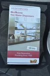 (satin Nickel) Instant Hot/cold Water Dispenser Faucet Westbrass D2051-07 Newbox. Fixed Price $122.50.