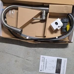 Glacier Bay Sadira Stainless Steel Pull-down Sprayer Kitchen Faucet Lever Handle. Fixed Price $48.99.
