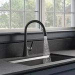 Kohler Guild Kitchen Faucet R33912-BL-AA Matte Black Pull-down Boost Sweep. Fixed Price $87.99.