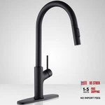 Achelous Black Kitchen Faucet With Pull Down Matte Magnetic Docking. Fixed Price $143.73.