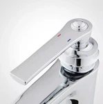 Signature Hardware- Cooper Single-hole Bathroom Faucet Chrome. Fixed Price $249.00.